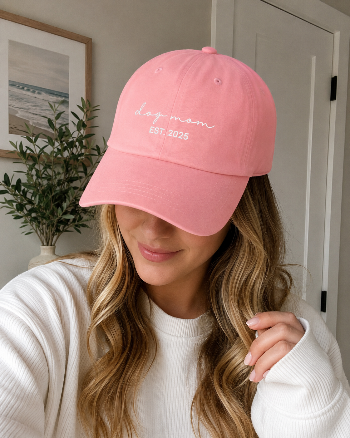 Dog Mom EST. 2025 Classic Dad Cap