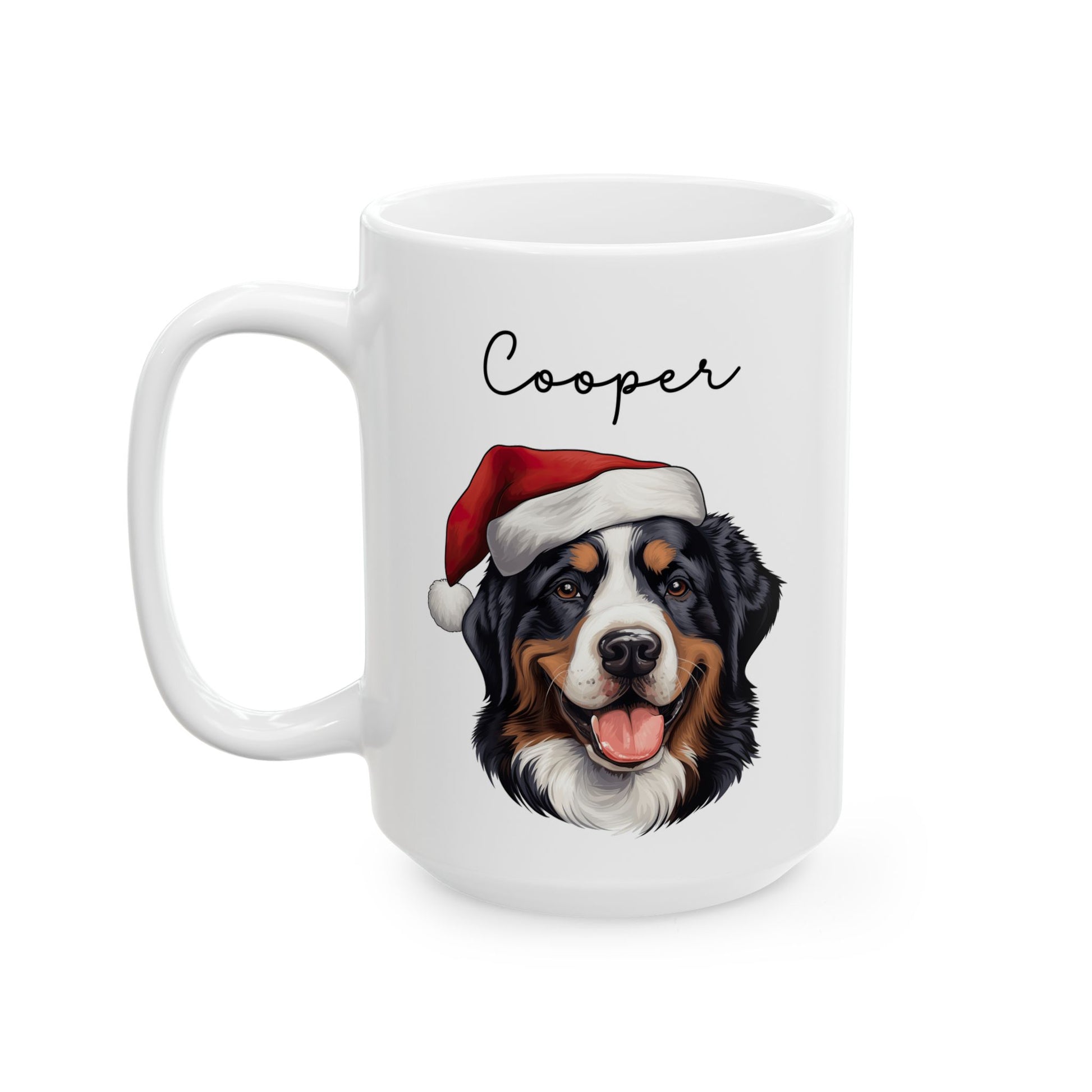 Custom Christmas Dog Breed Mug