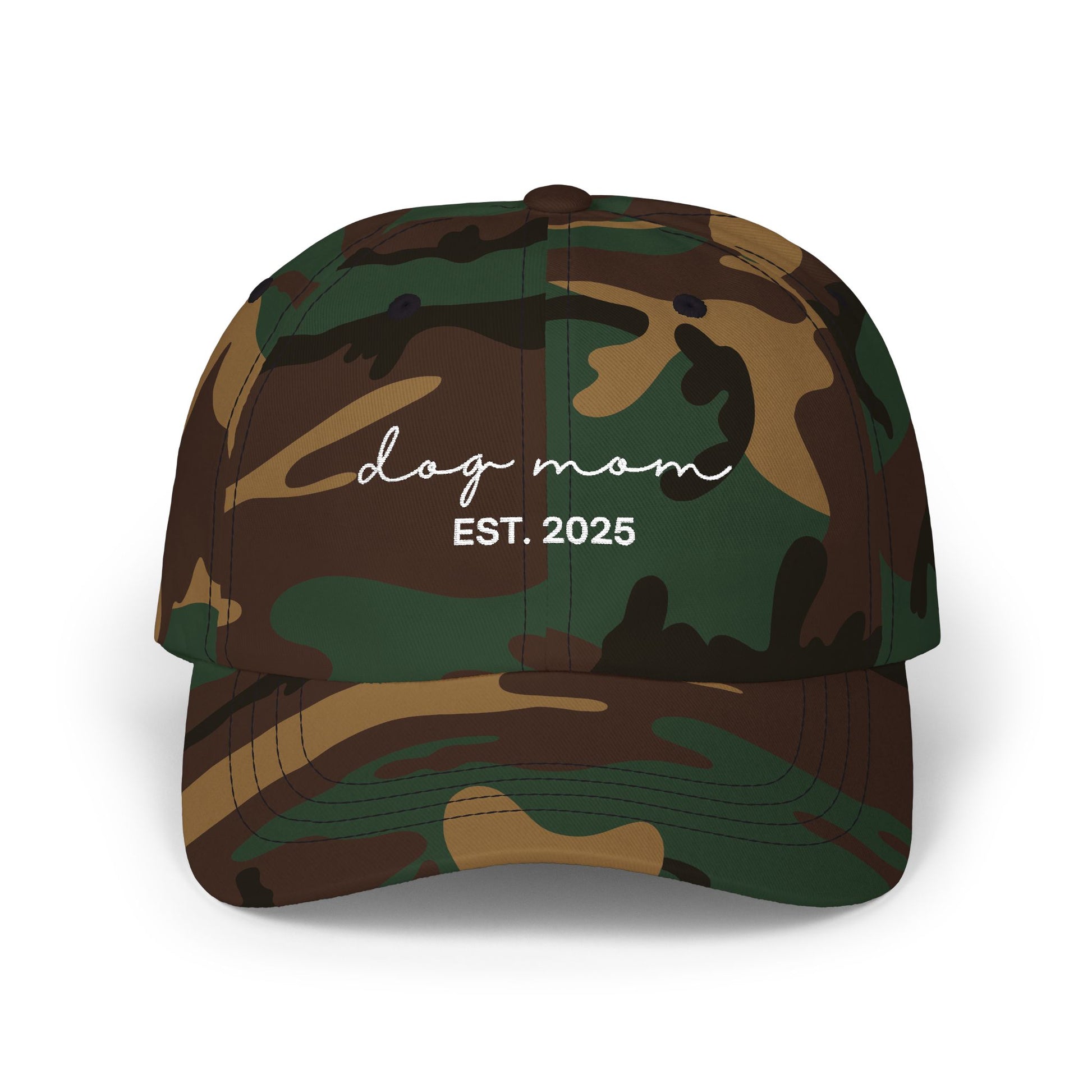 Dog Mom EST. 2025 Classic Dad Cap