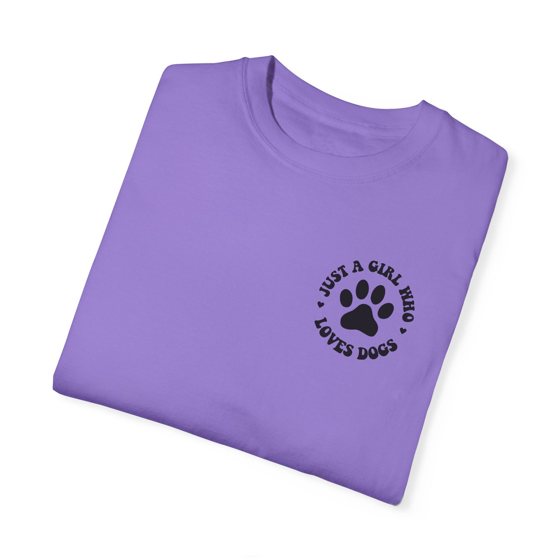 Dog lovers comfort colors tee