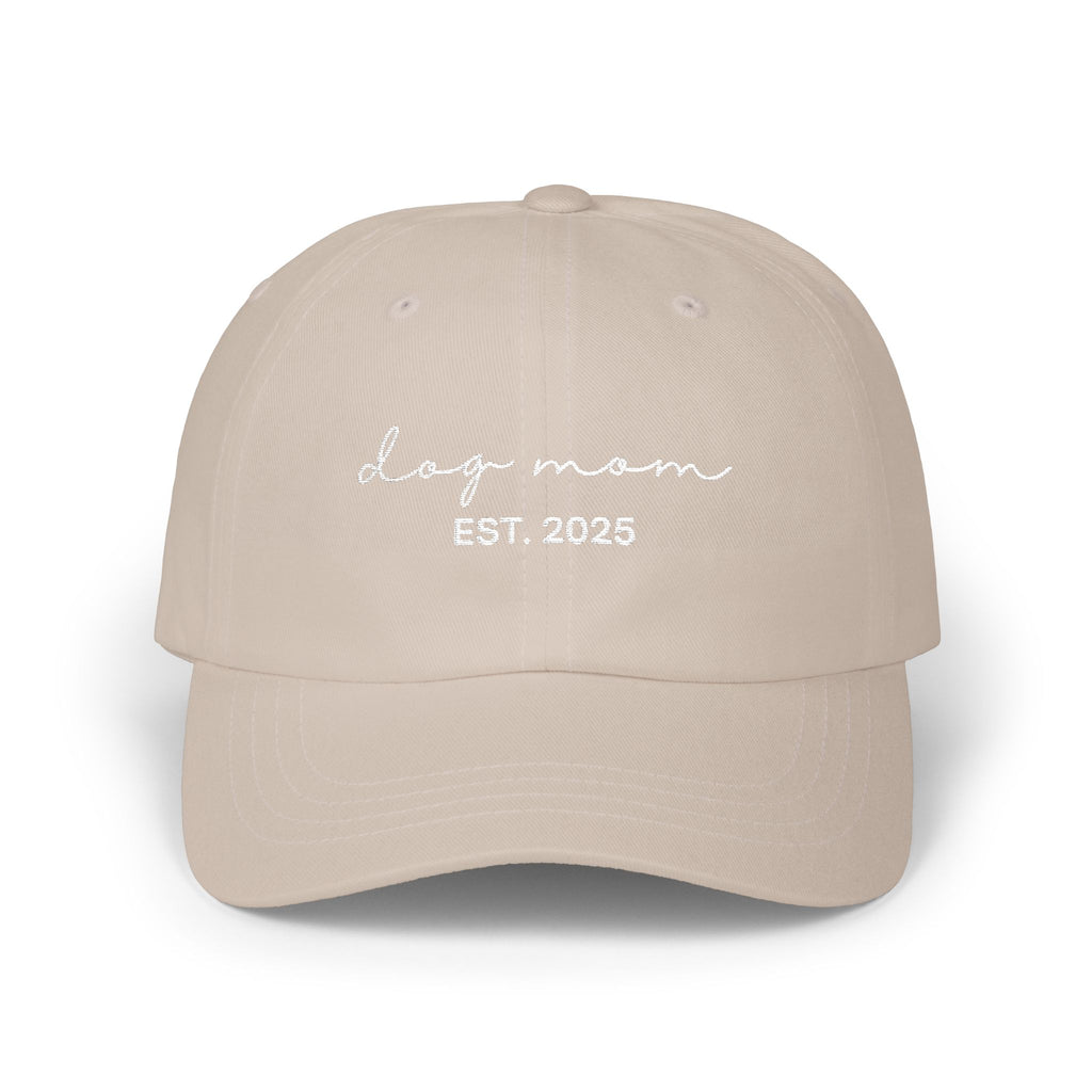Dog Mom EST. 2025 Classic Dad Cap