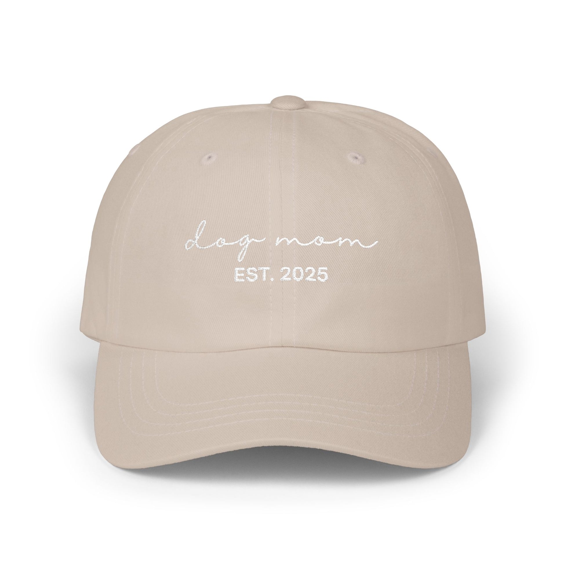 Dog Mom EST. 2025 Classic Dad Cap