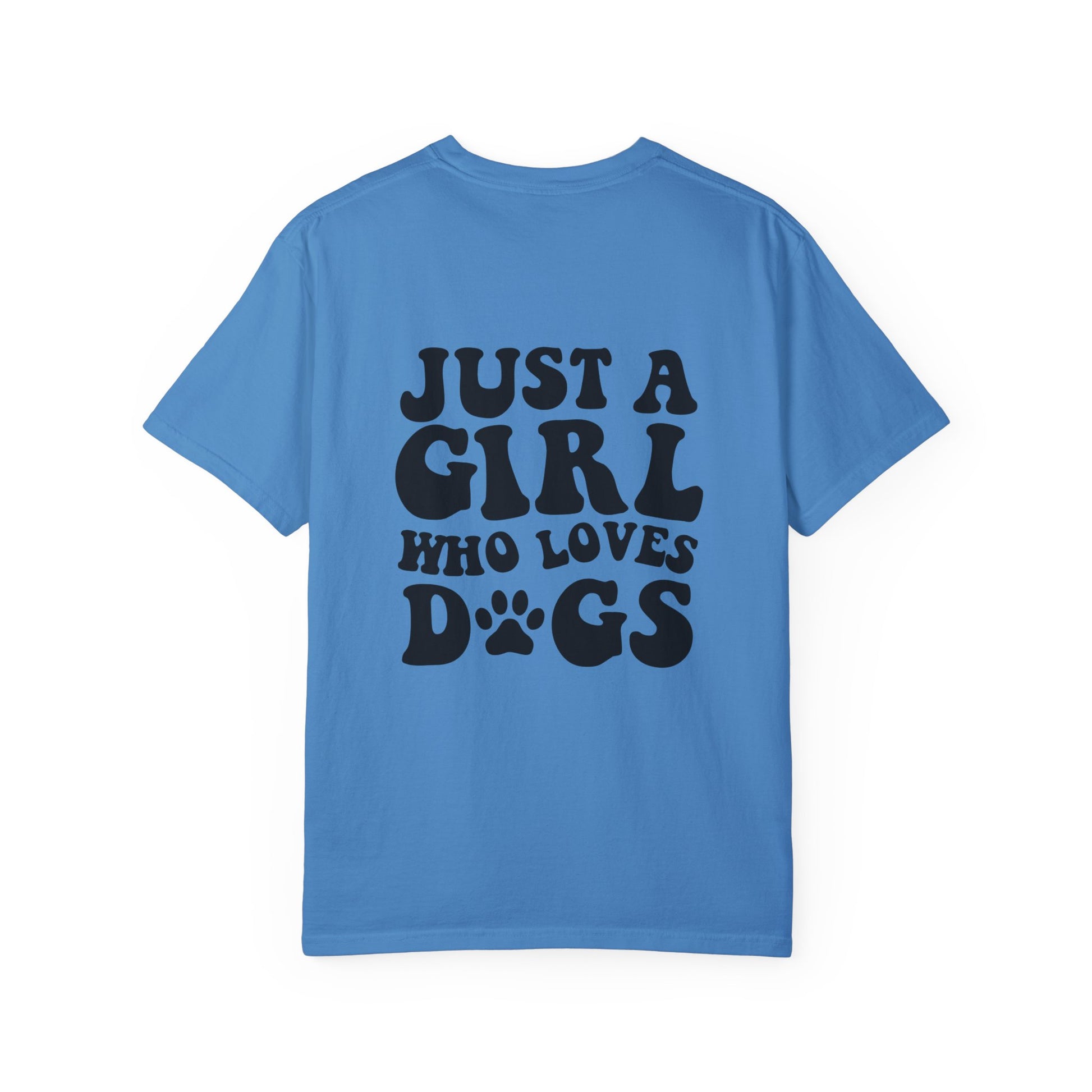 Dog lovers comfort colors tee