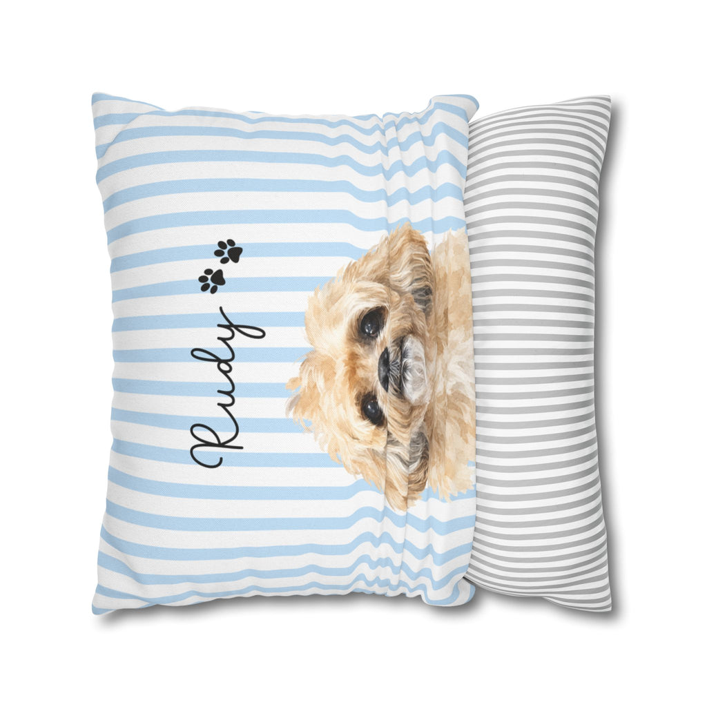 Spun Polyester Square Pillowcase