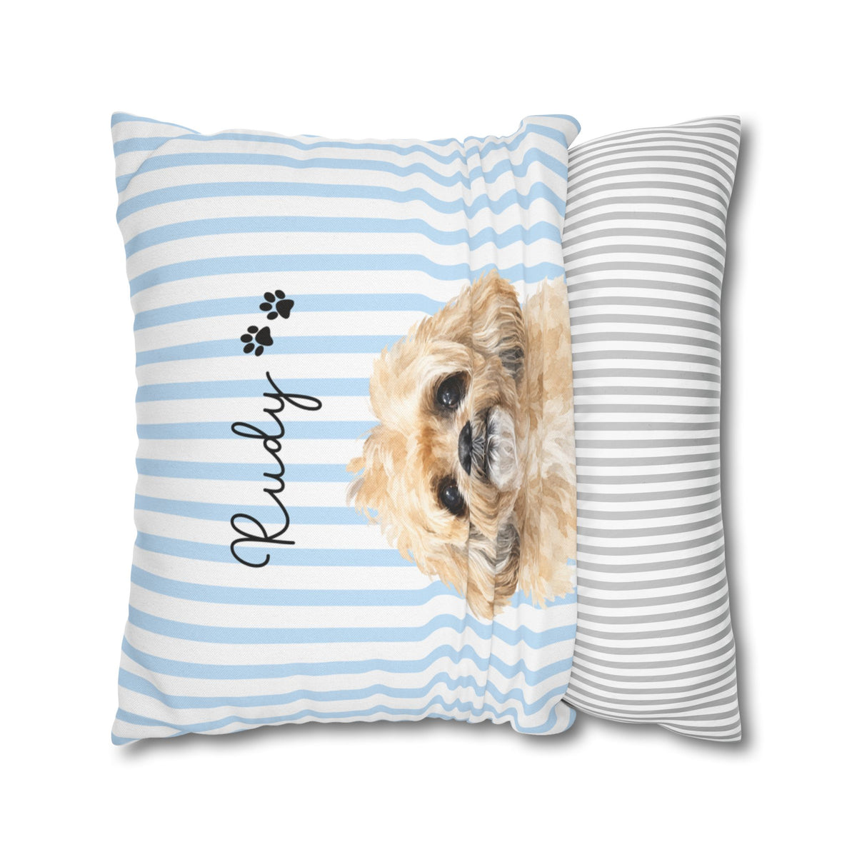 Spun Polyester Square Pillowcase