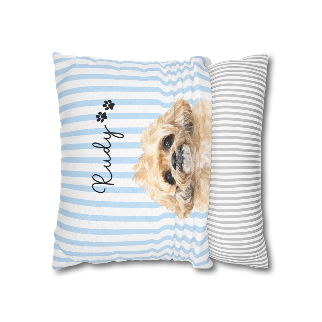 Spun Polyester Square Pillowcase
