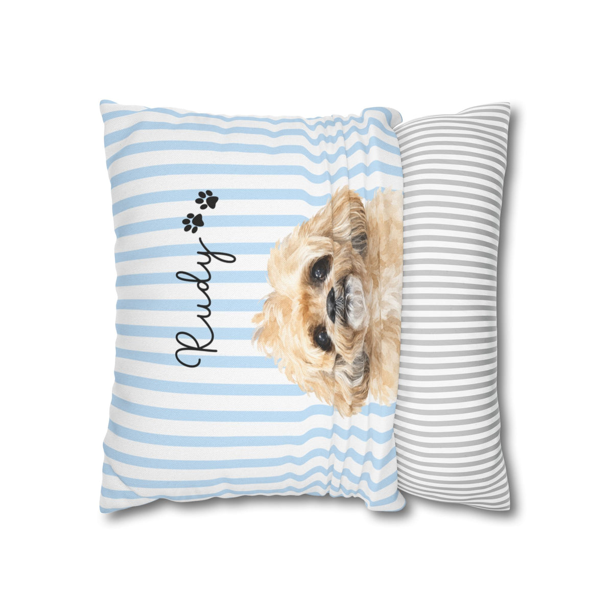 Spun Polyester Square Pillowcase