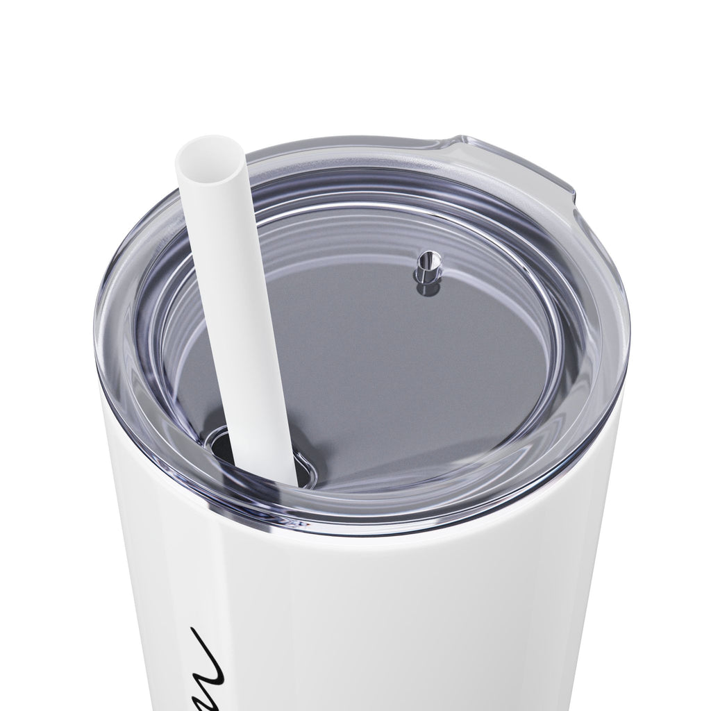 Custom Dog Mom Skinny 20 oz Tumbler