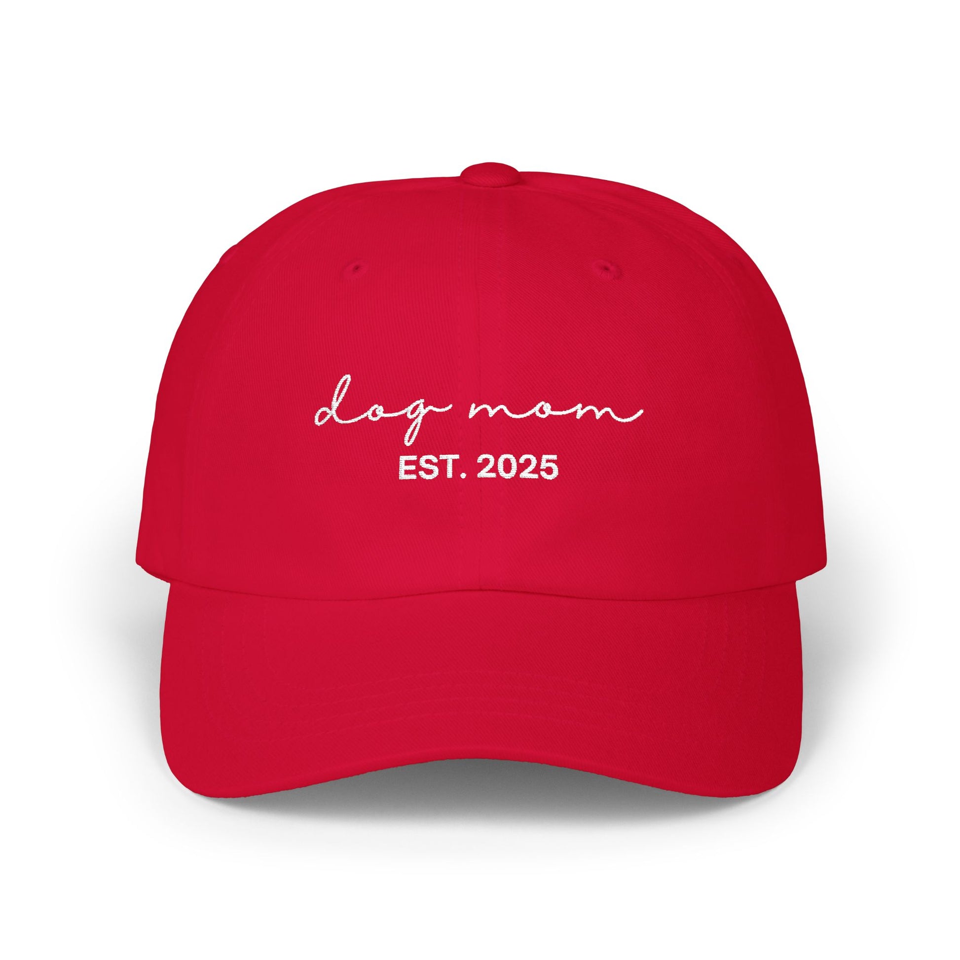 Dog Mom EST. 2025 Classic Dad Cap