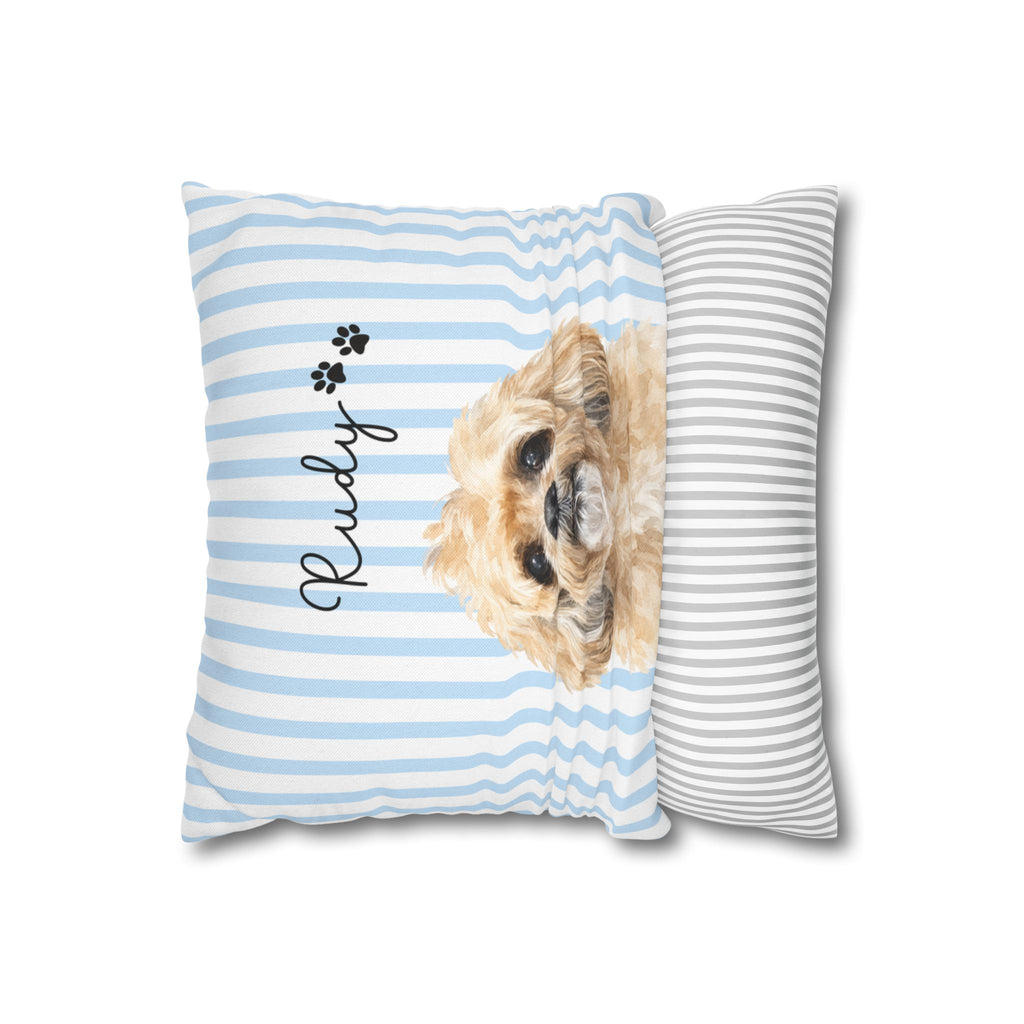 Spun Polyester Square Pillowcase