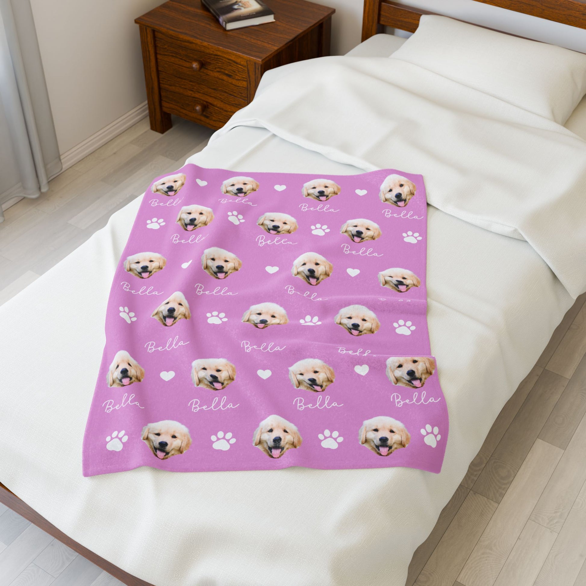 Personalized Dog Photo Blanket