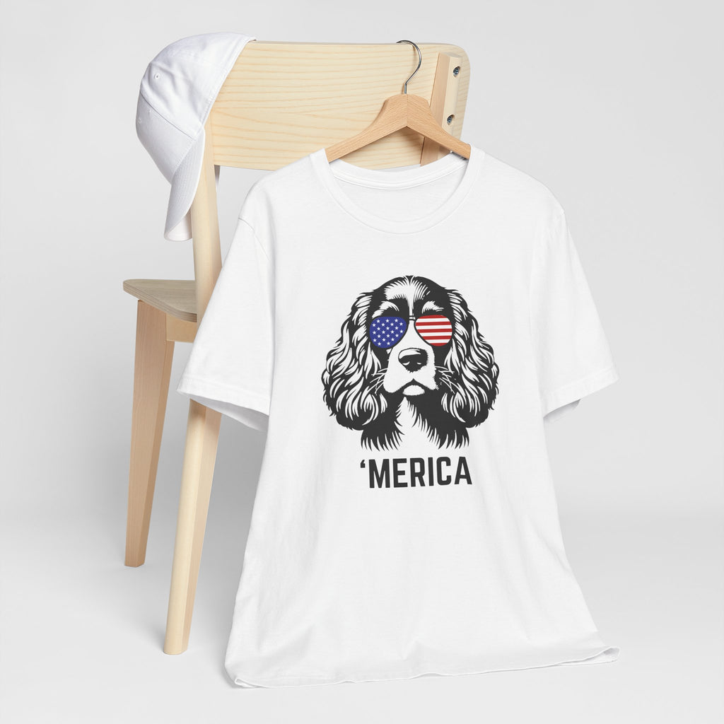 Patriotic Custom Dog Breed Tee