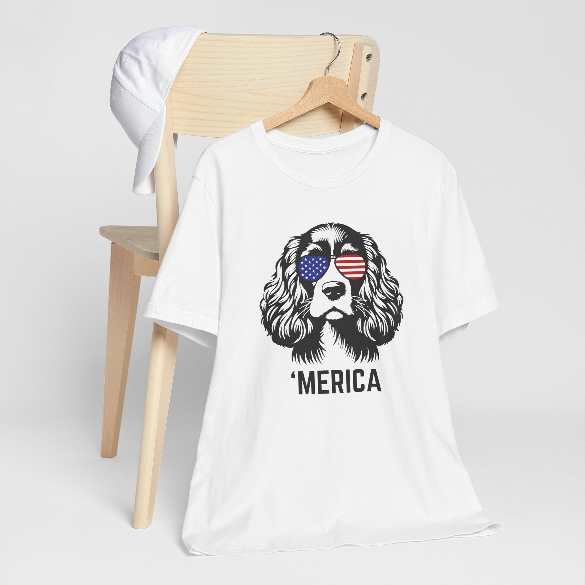 Patriotic Custom Dog Breed Tee