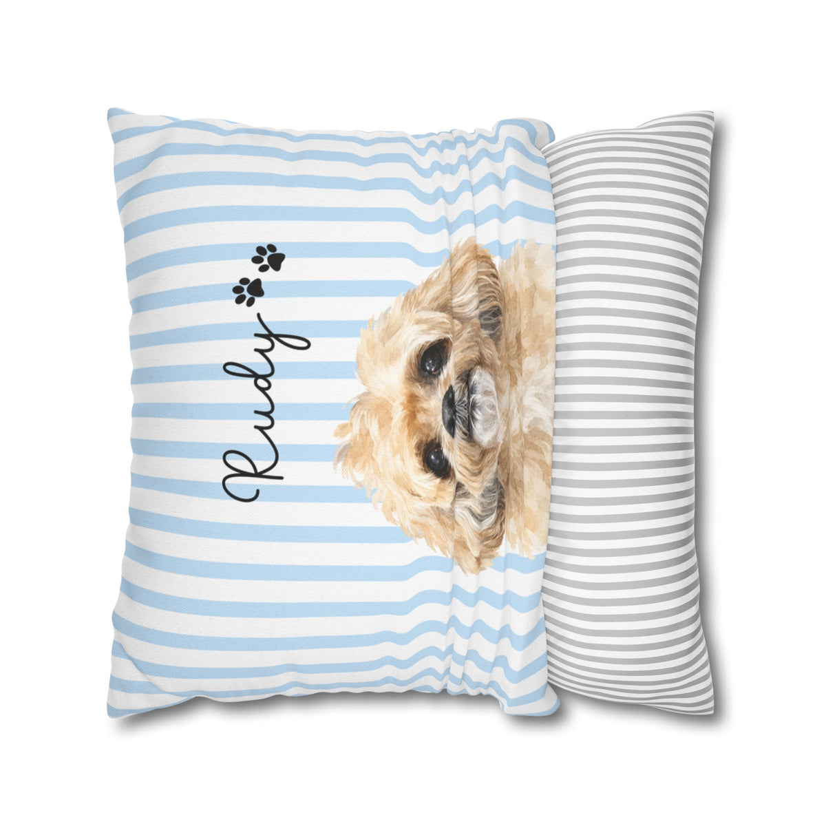 Spun Polyester Square Pillowcase