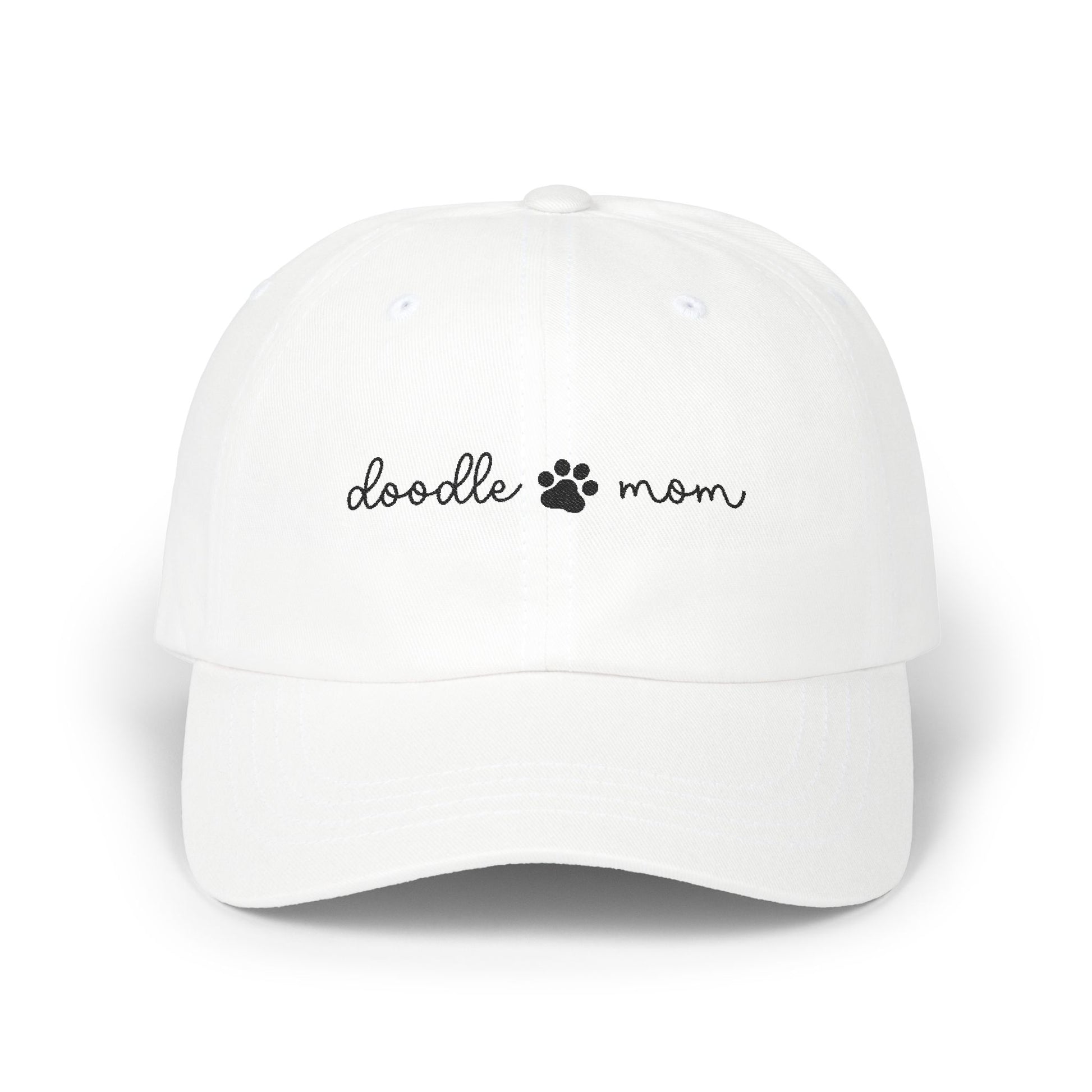 Doodle Mom Classic Dad Cap - Cute Pet Lover Hat for Dog Moms- Personalized dog mom hat