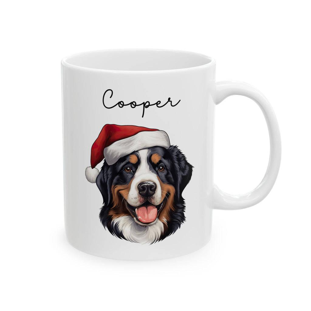 Custom Christmas Dog Breed Mug