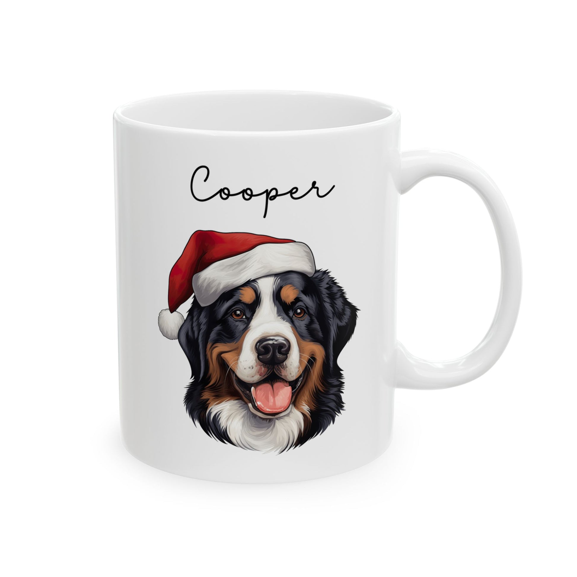 Custom Christmas Dog Breed Mug