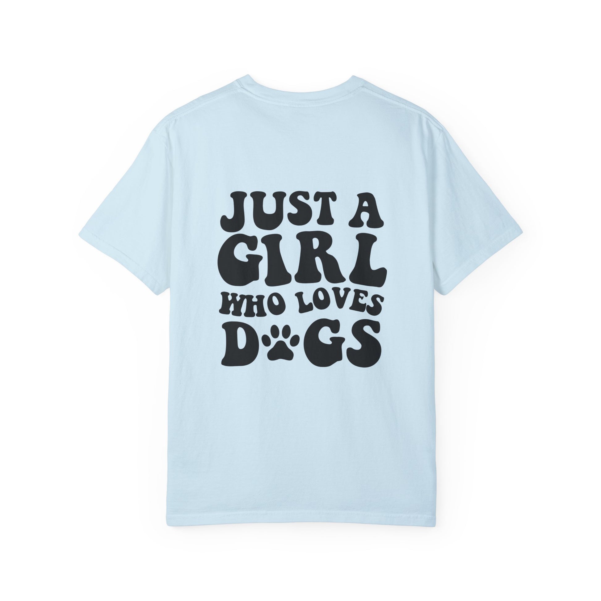 Dog lovers comfort colors tee