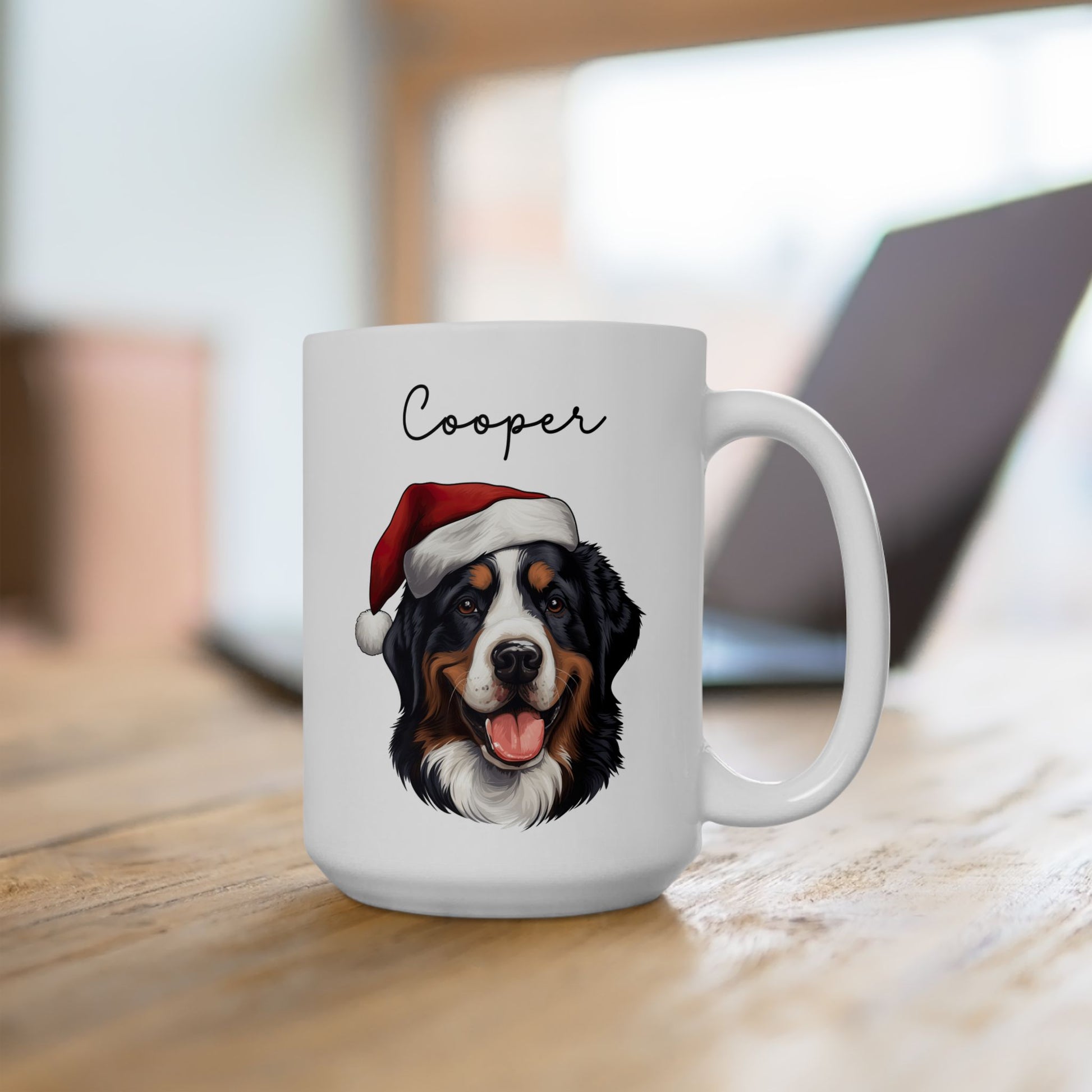 Custom Christmas Dog Breed Mug