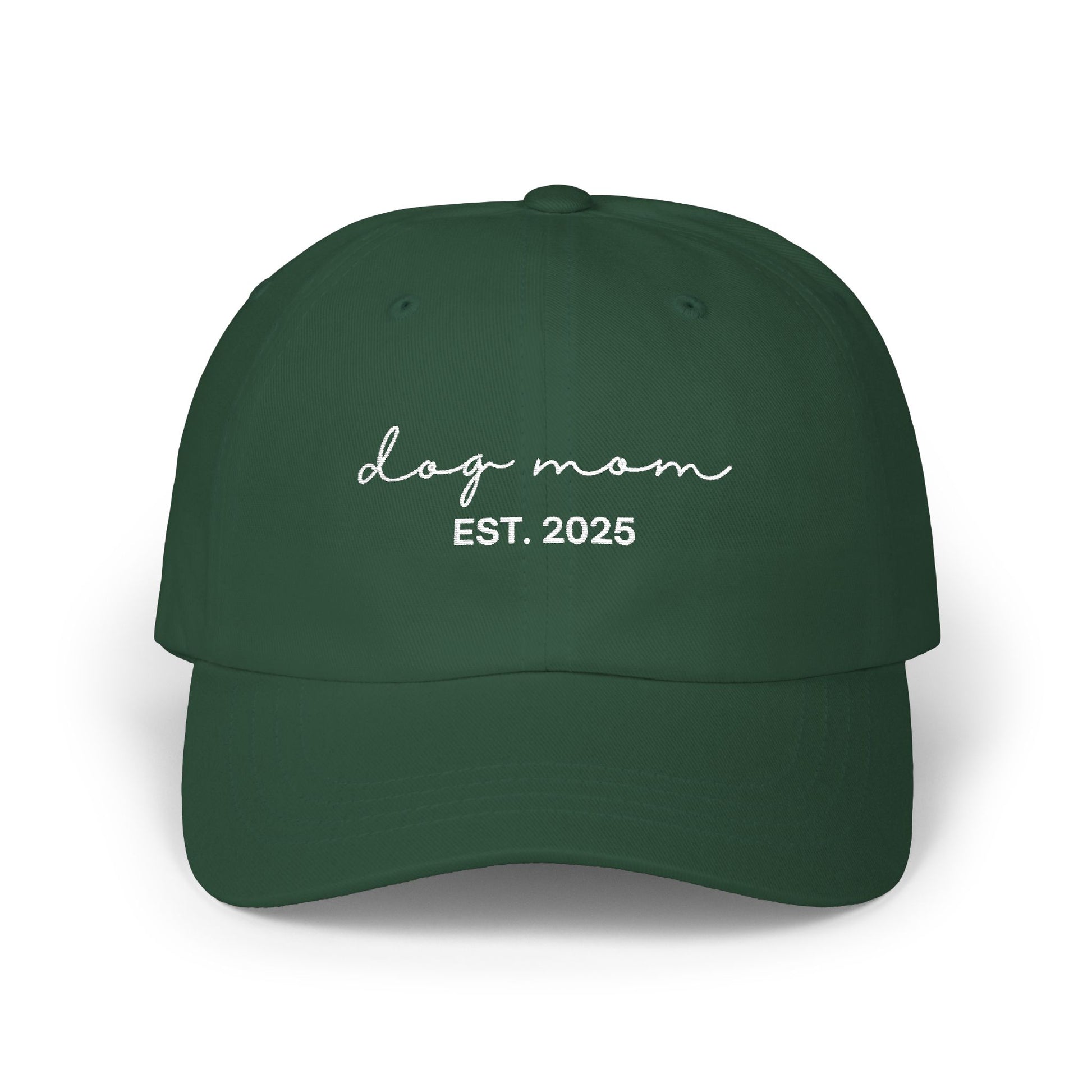 Dog Mom EST. 2025 Classic Dad Cap
