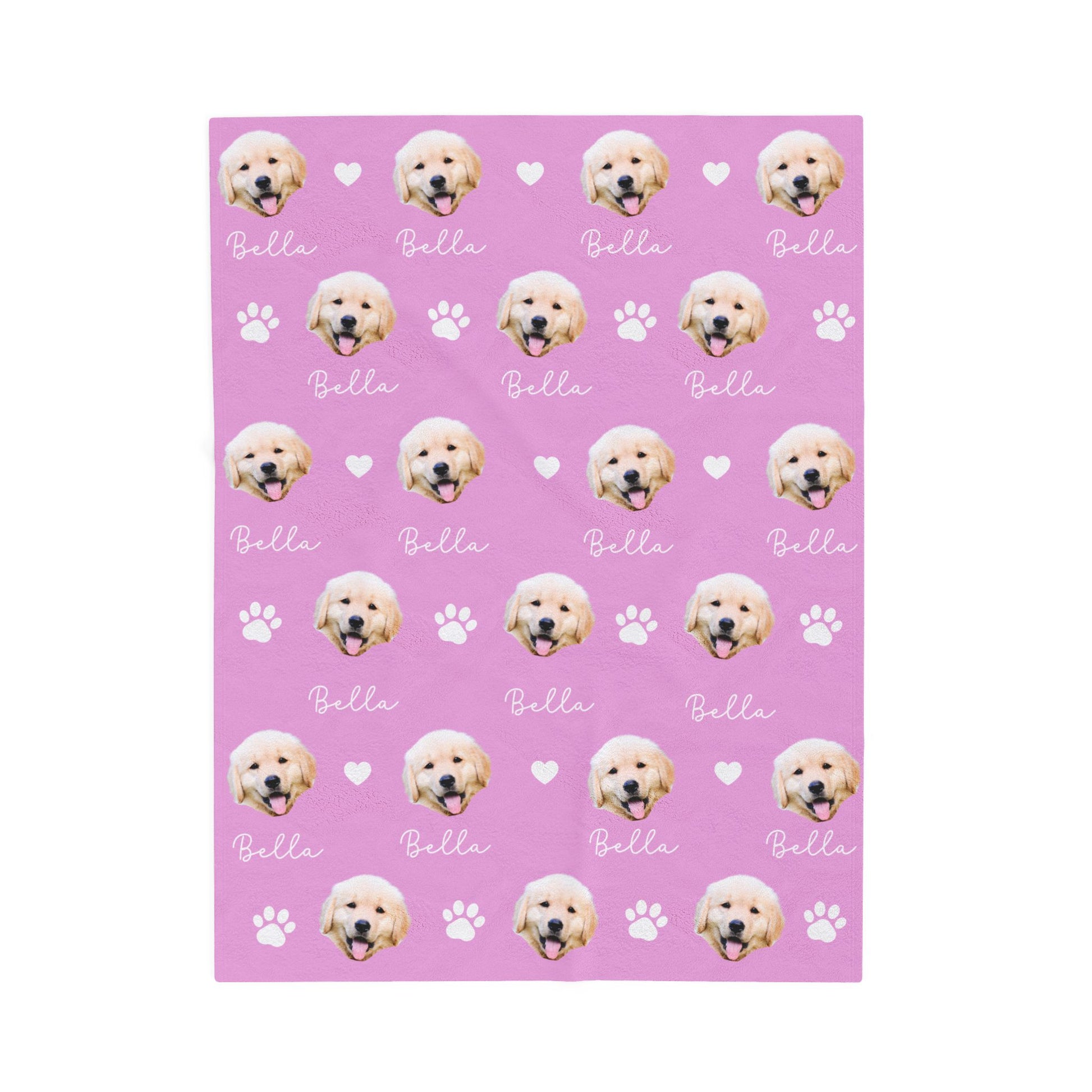 Personalized Dog Photo Blanket