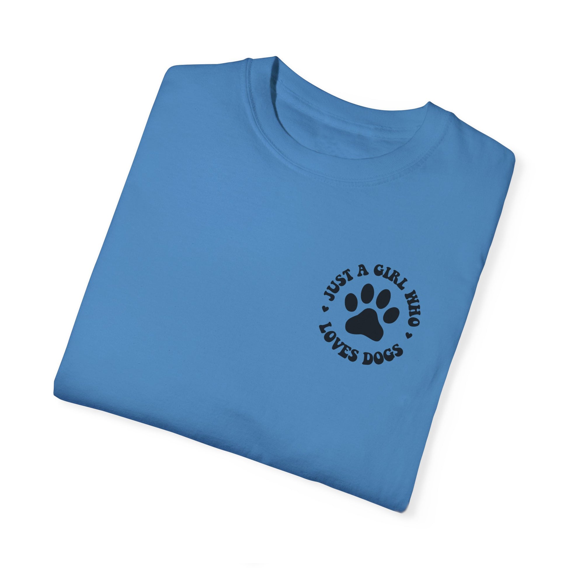 Dog lovers comfort colors tee