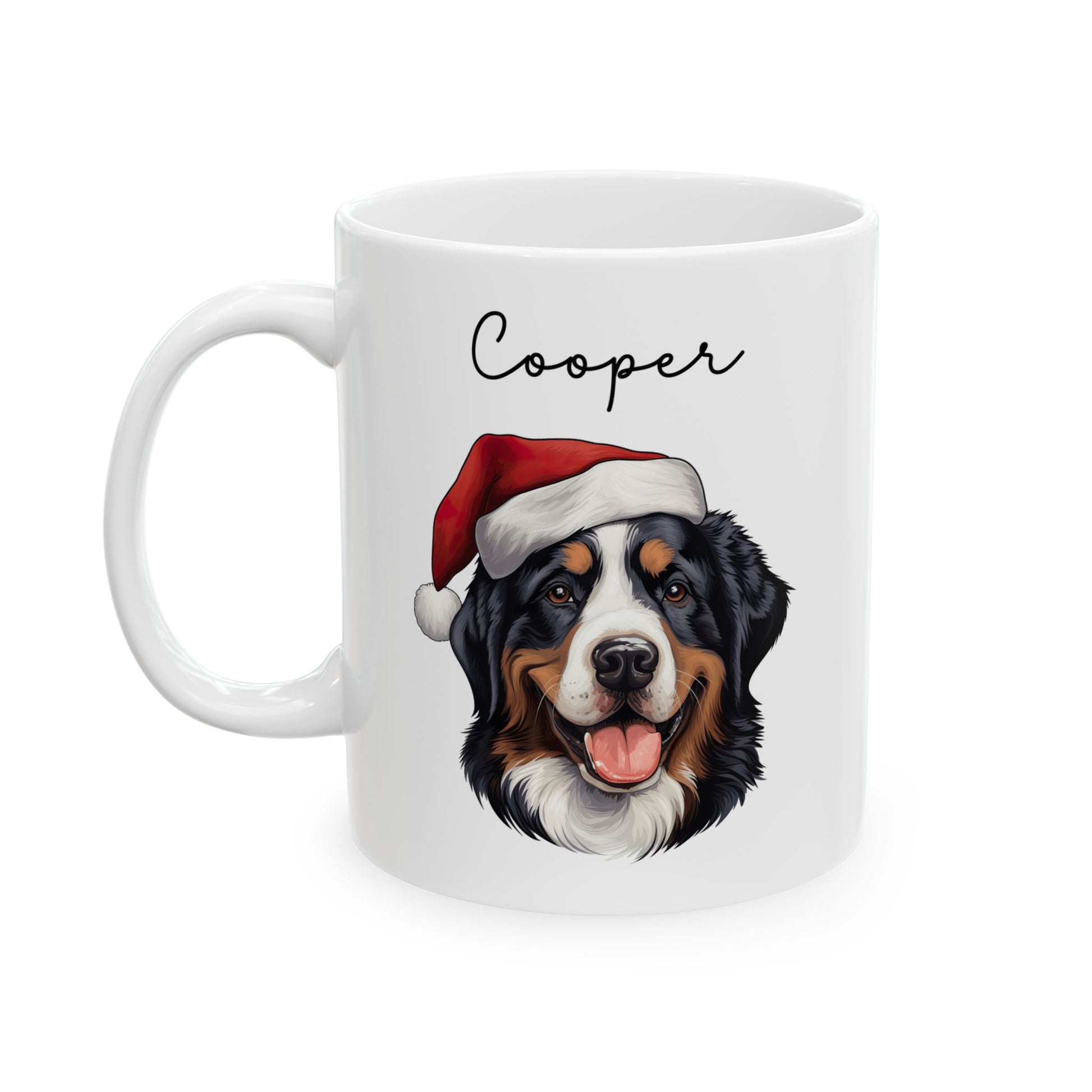 Custom Christmas Dog Breed Mug