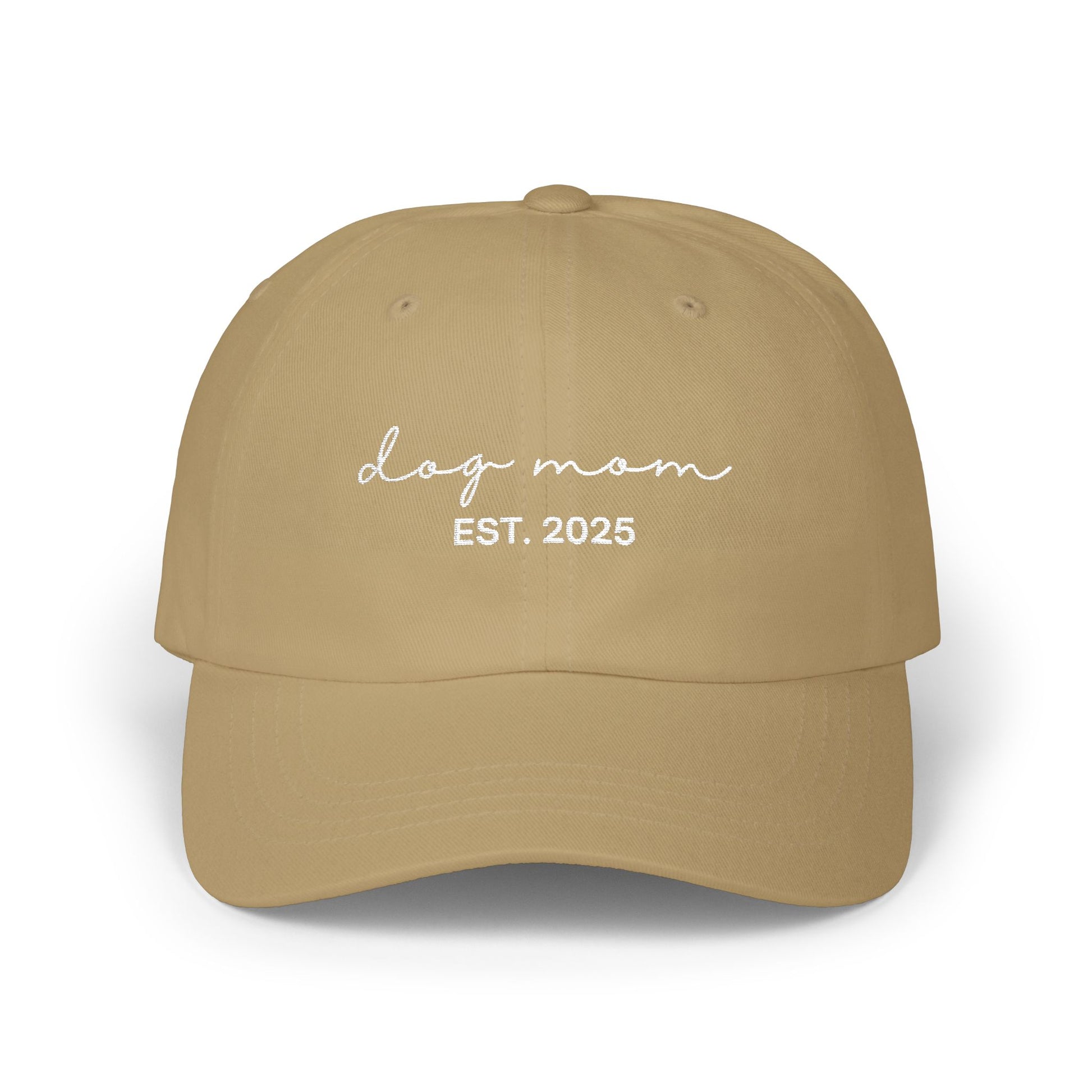 Dog Mom EST. 2025 Classic Dad Cap