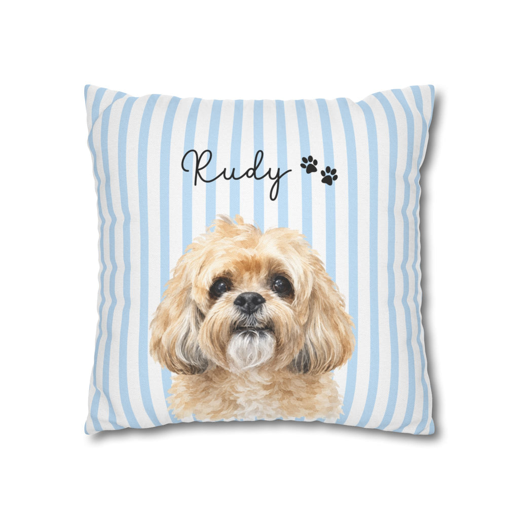 Spun Polyester Square Pillowcase