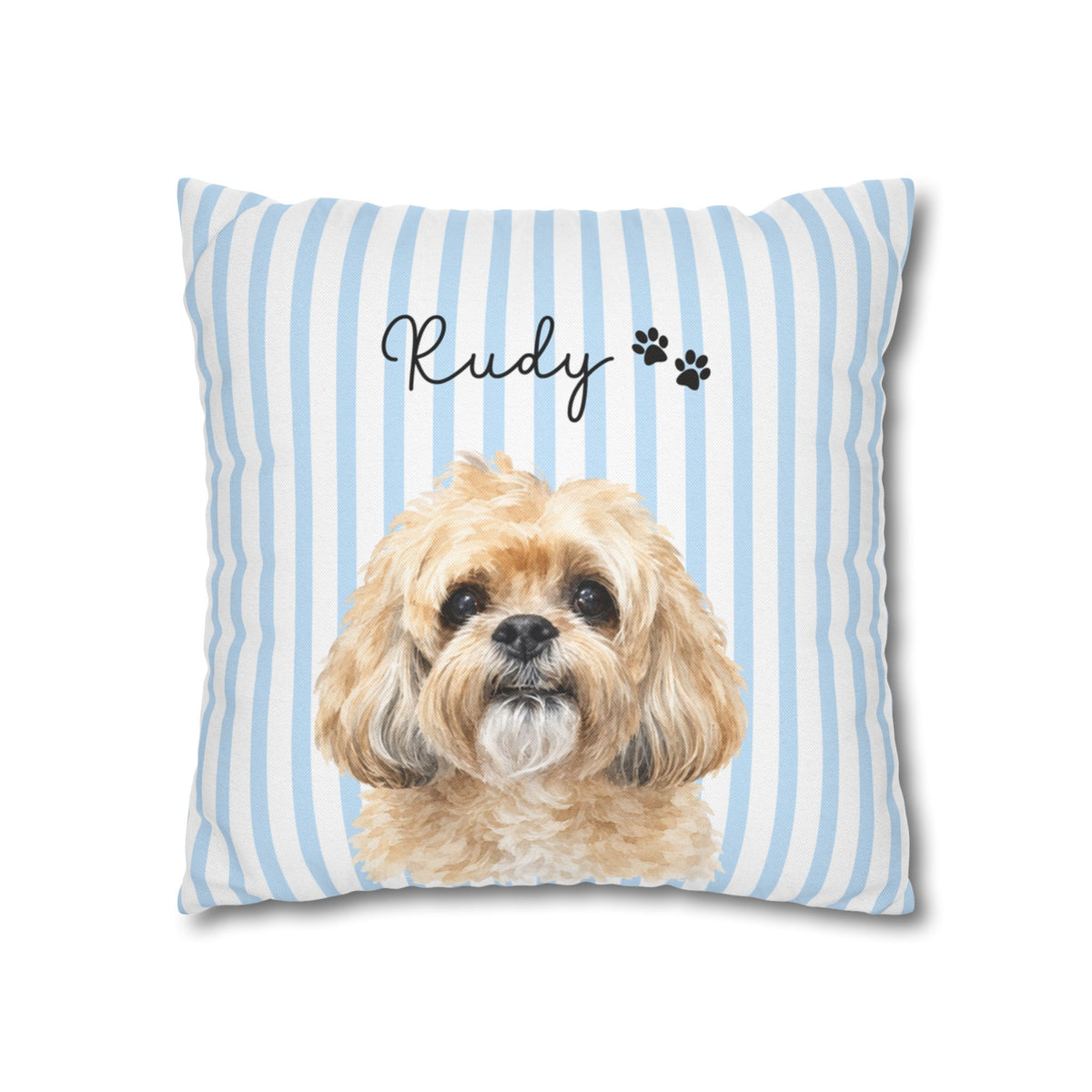 Spun Polyester Square Pillowcase