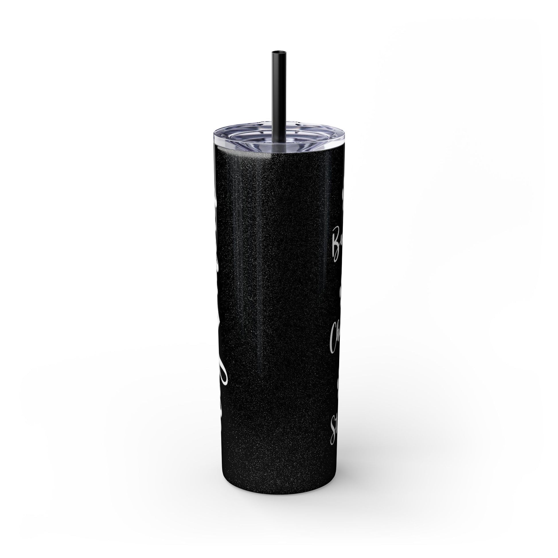 Dog Mom Skinny Tumbler with Straw, 20oz Water Bottle, Gift for Dog Lovers, Personalized Drinkware, Cute Dog Owner Gift, Travel Mug