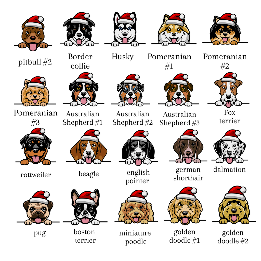 Personalized Dog Christmas Stocking