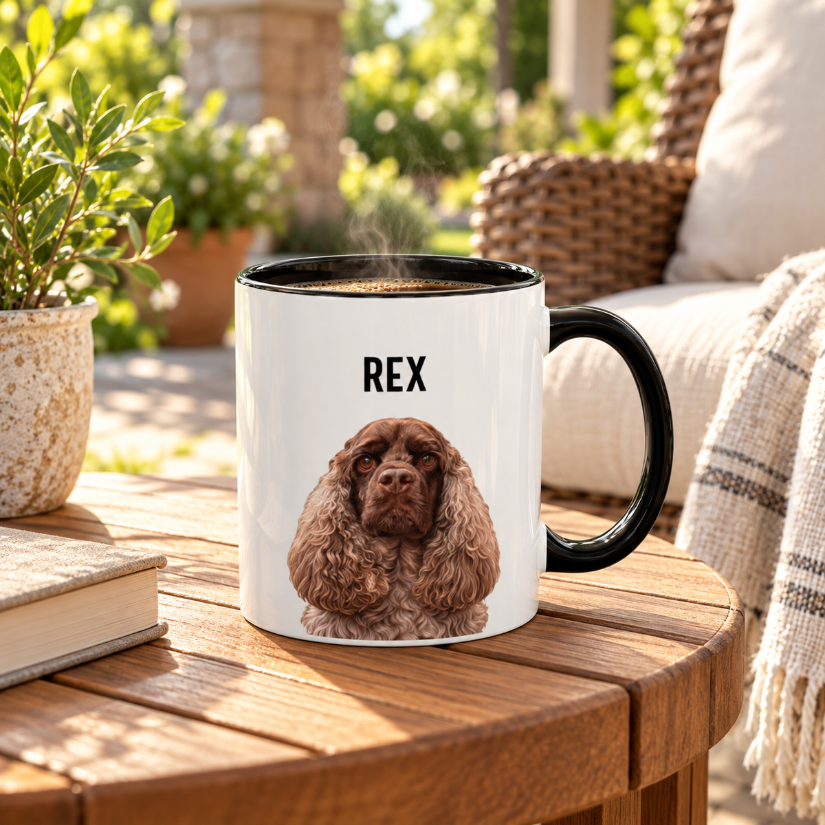 Personalized Dog Photo Coffee Mug