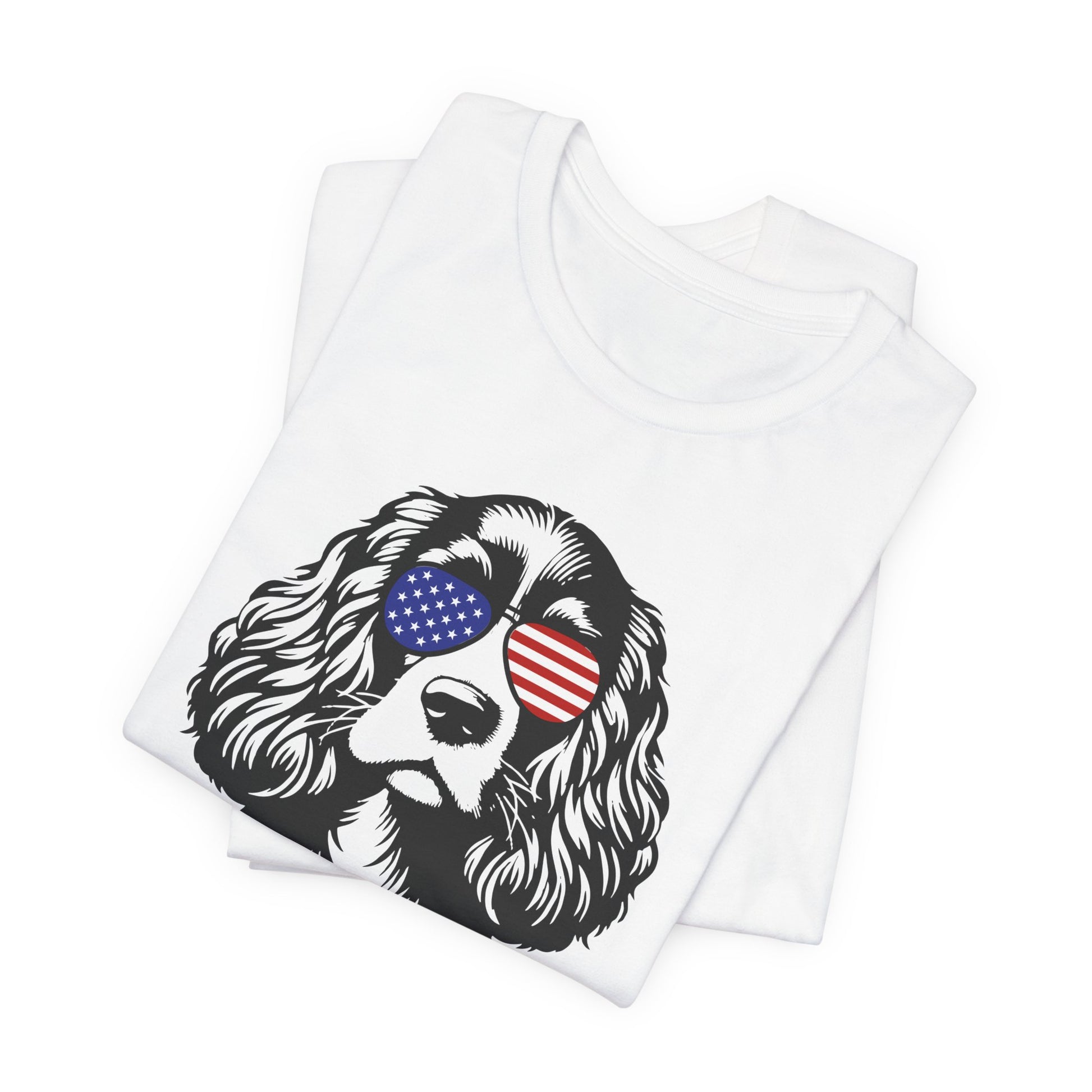 Patriotic Custom Dog Breed Tee