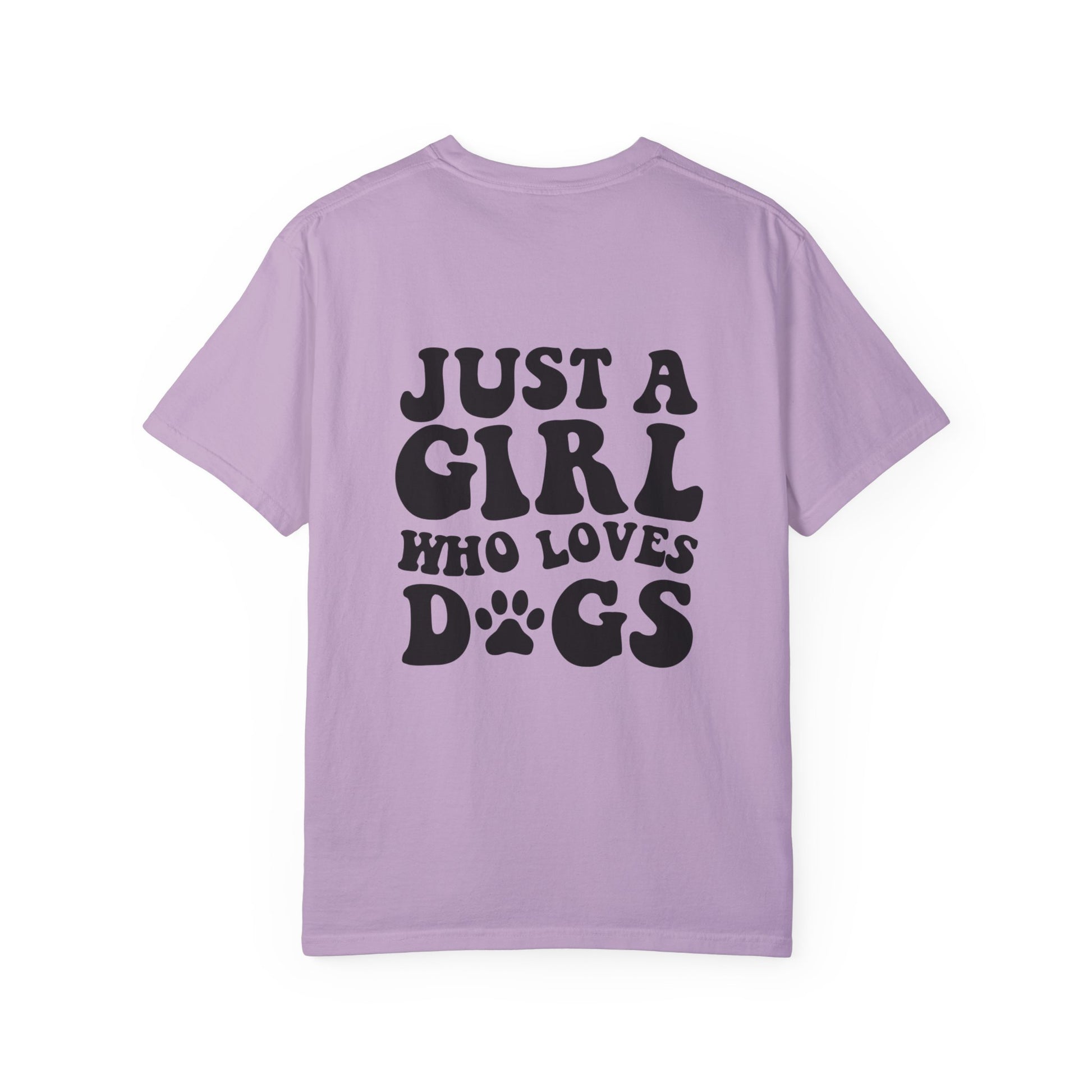 Dog lovers comfort colors tee