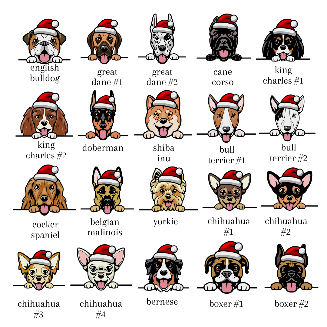 Personalized Dog Christmas Stocking