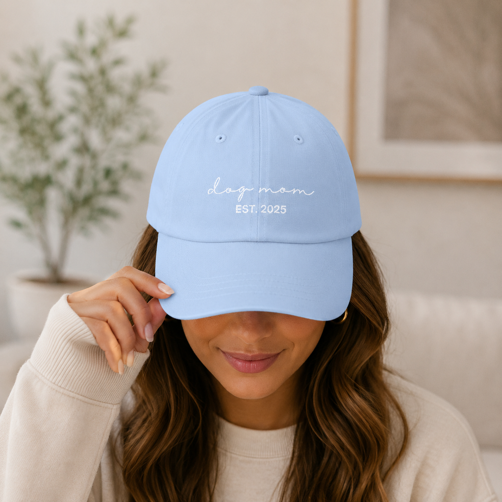 Dog Mom EST. 2025 Classic Dad Cap