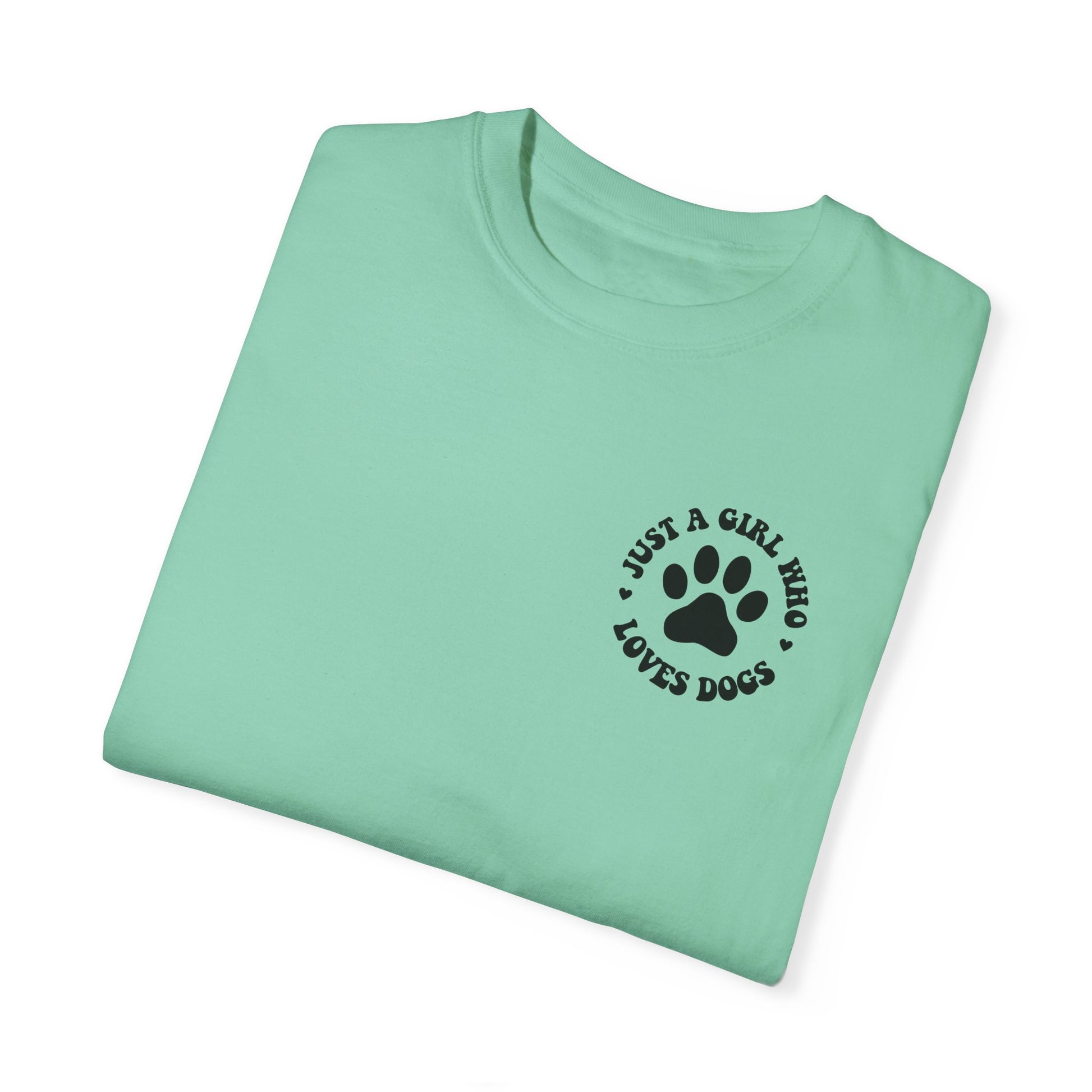 Dog lovers comfort colors tee