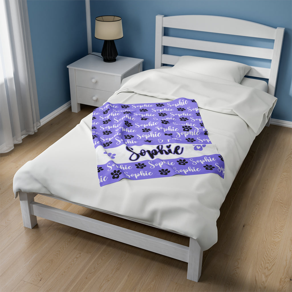 Personalized Dog blanket