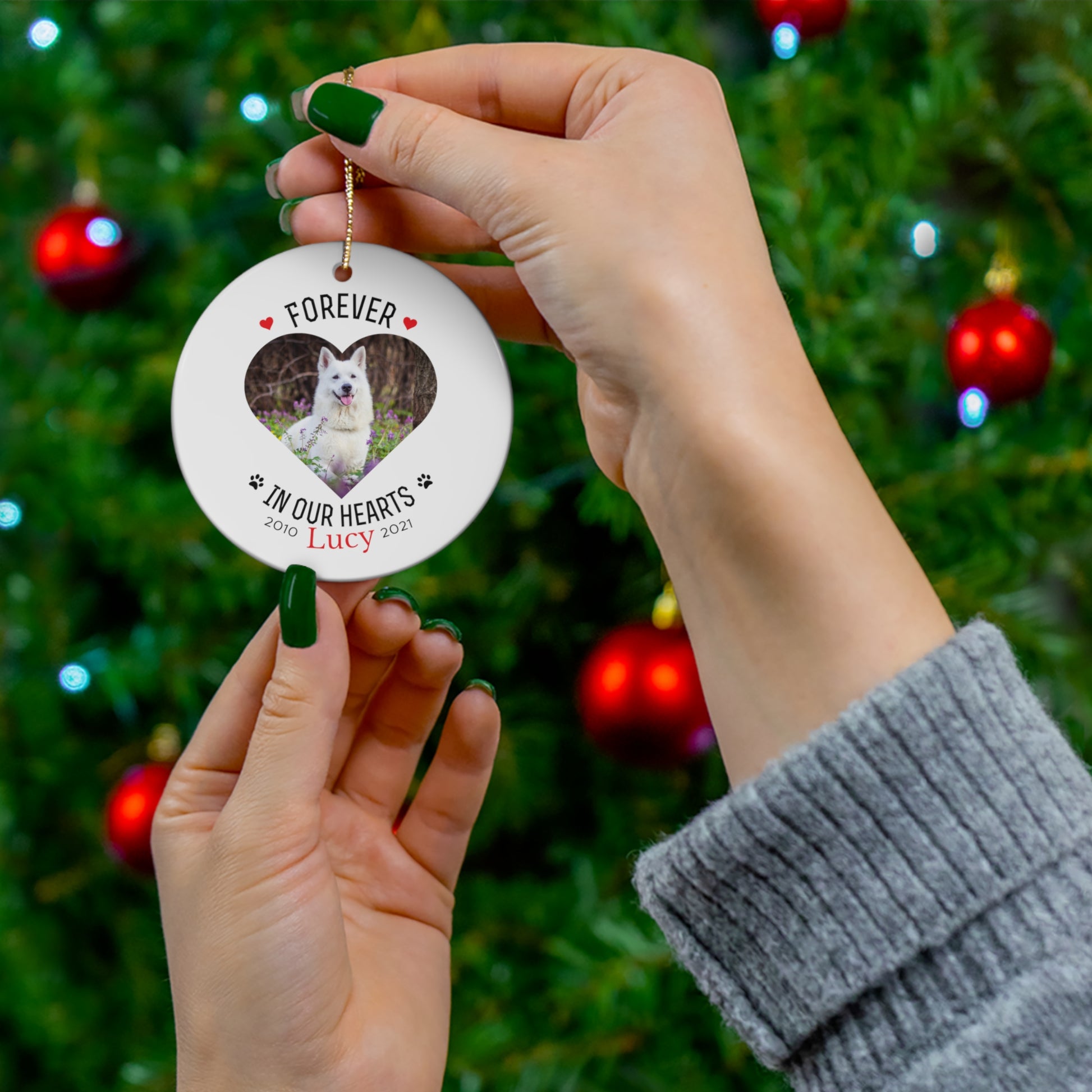 Personalized Pet Memorial Ornament