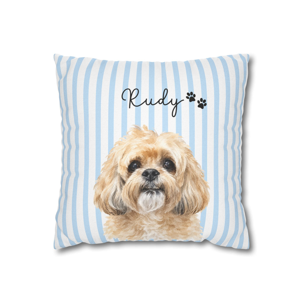 Spun Polyester Square Pillowcase