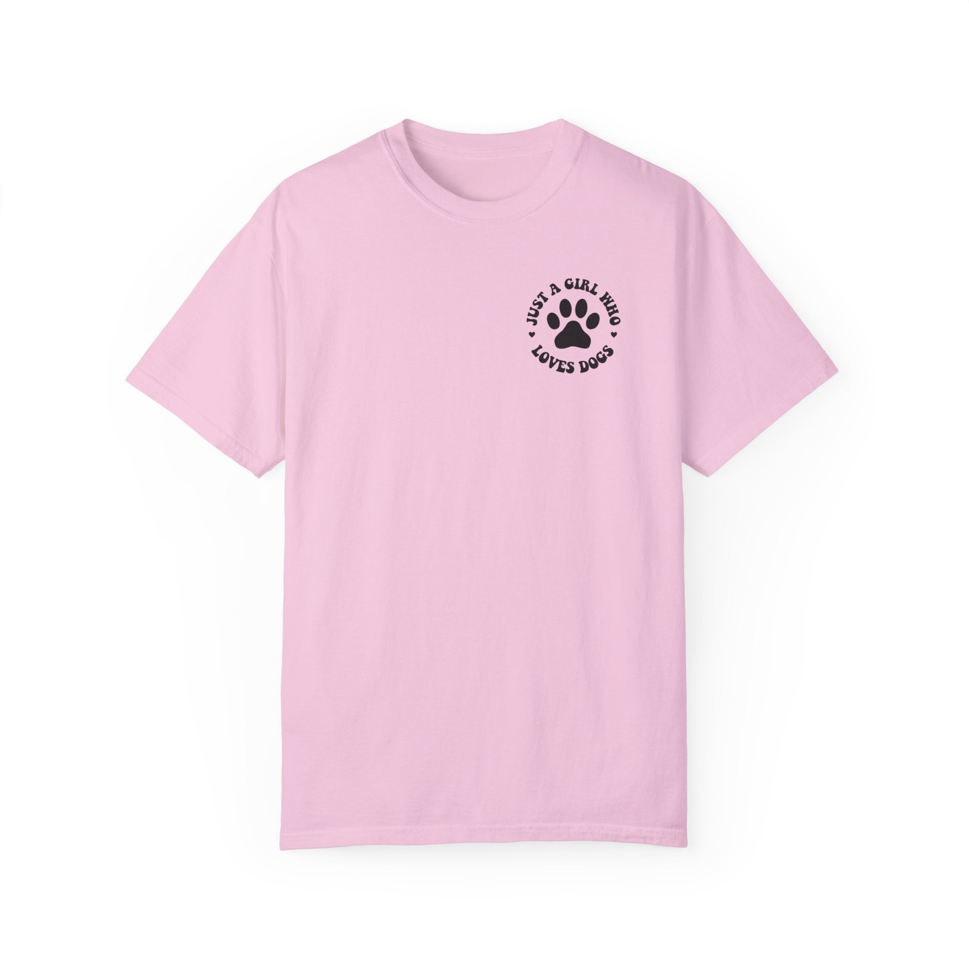Dog lovers comfort colors tee