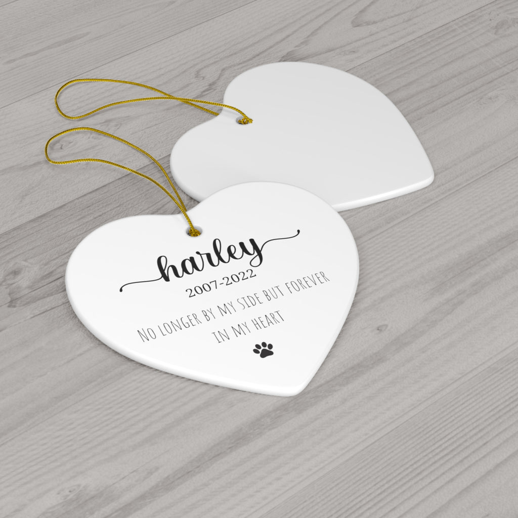 Personalized Pet Memorial Ornament