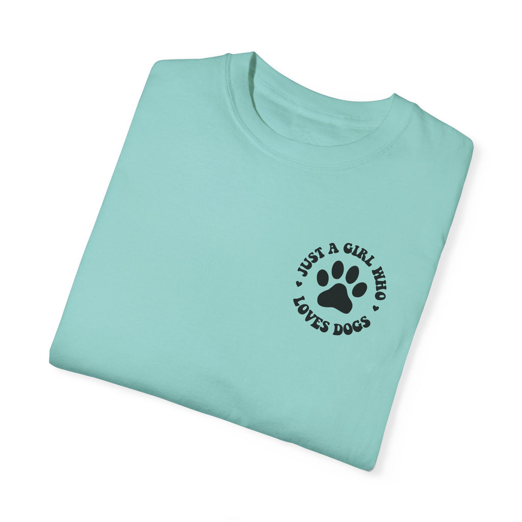 Dog lovers comfort colors tee