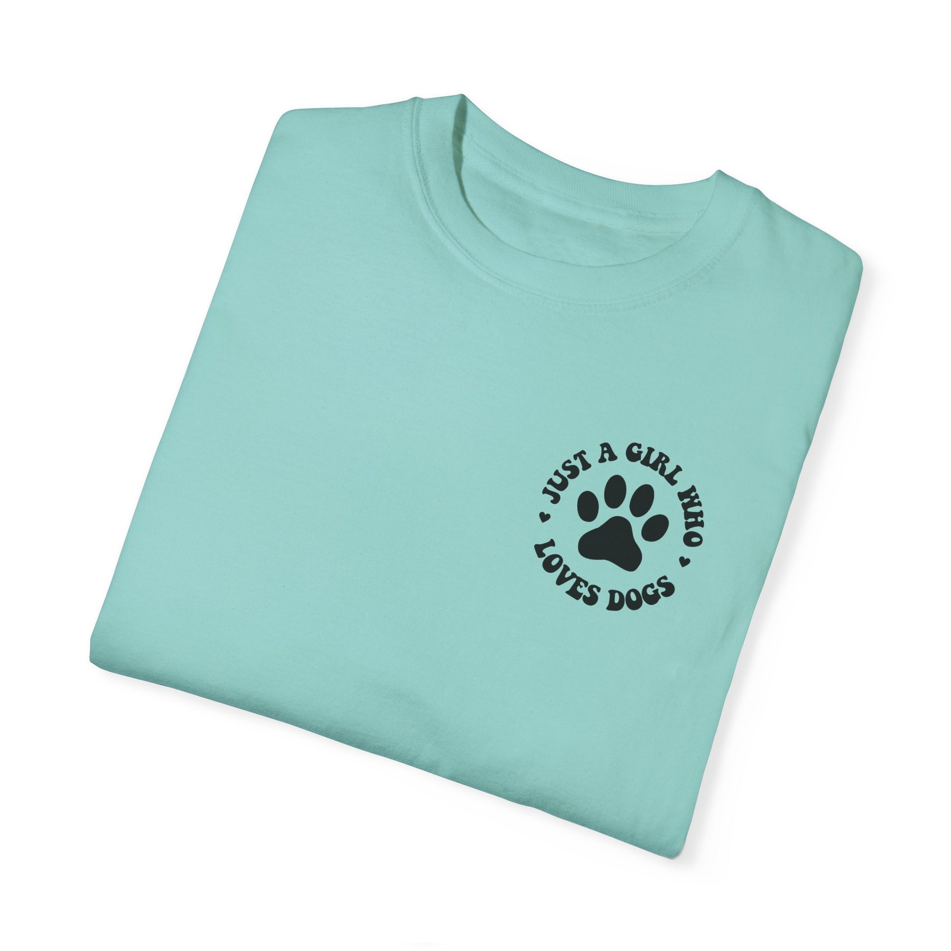 Dog lovers comfort colors tee