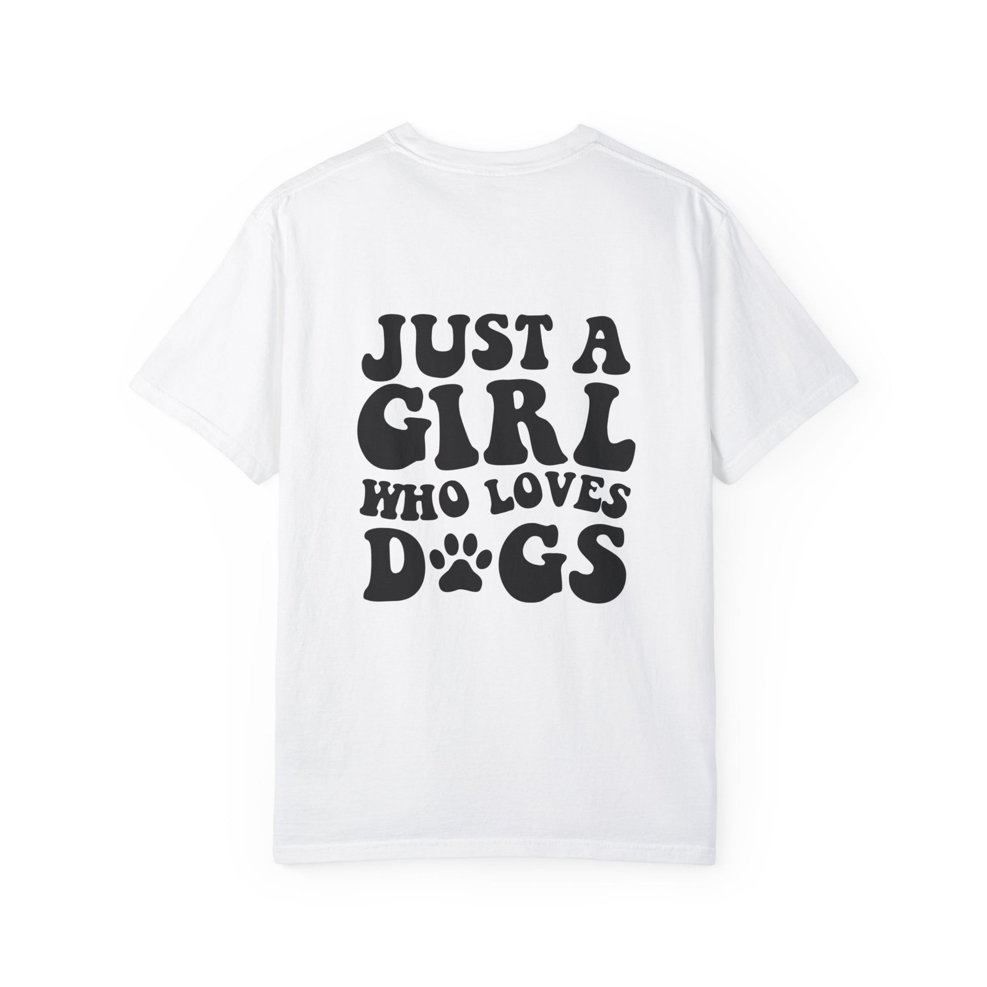 Dog lovers comfort colors tee