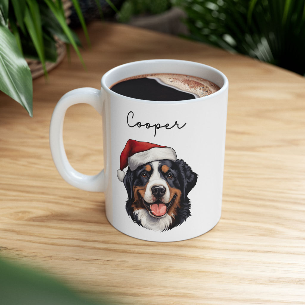 Custom Christmas Dog Breed Mug