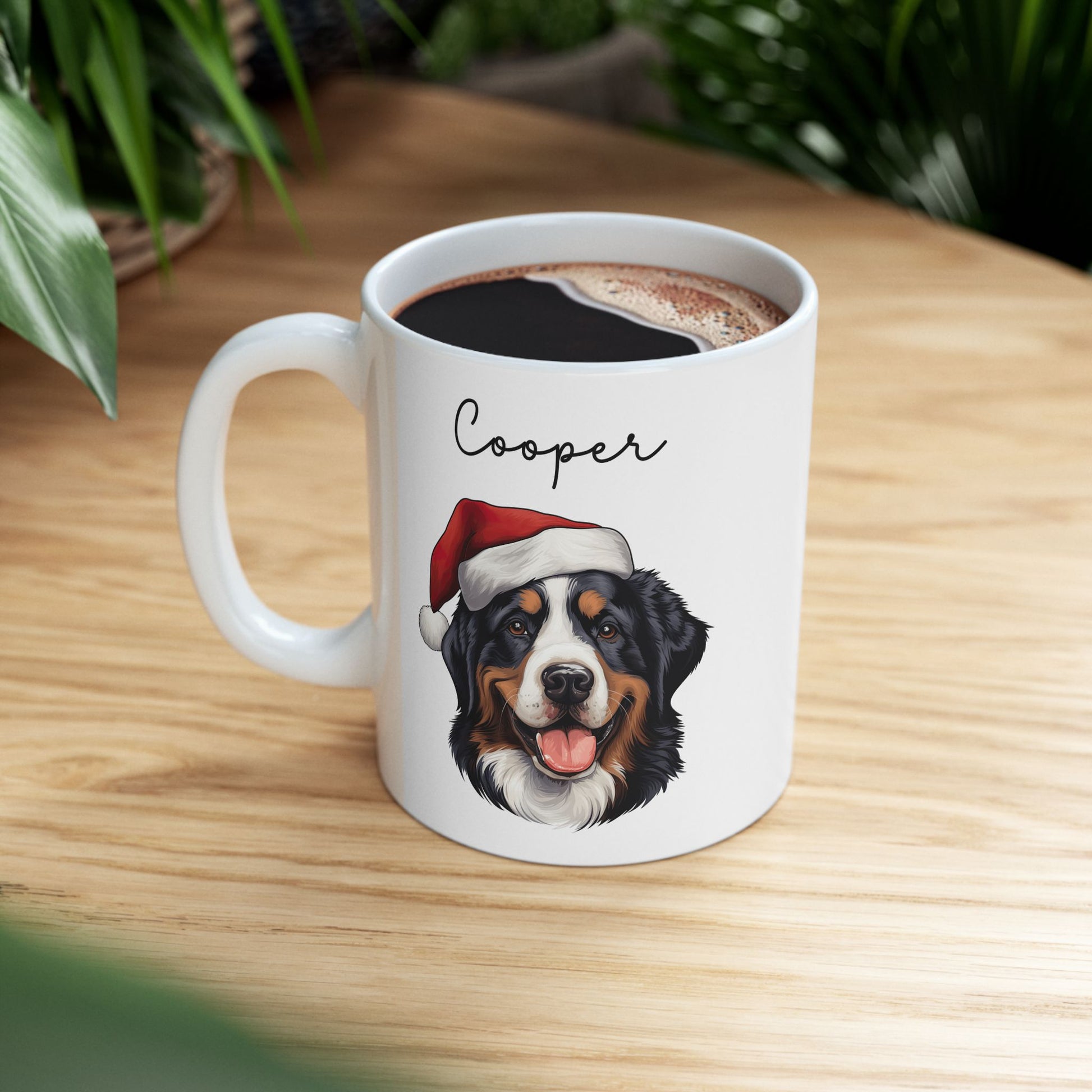 Custom Christmas Dog Breed Mug