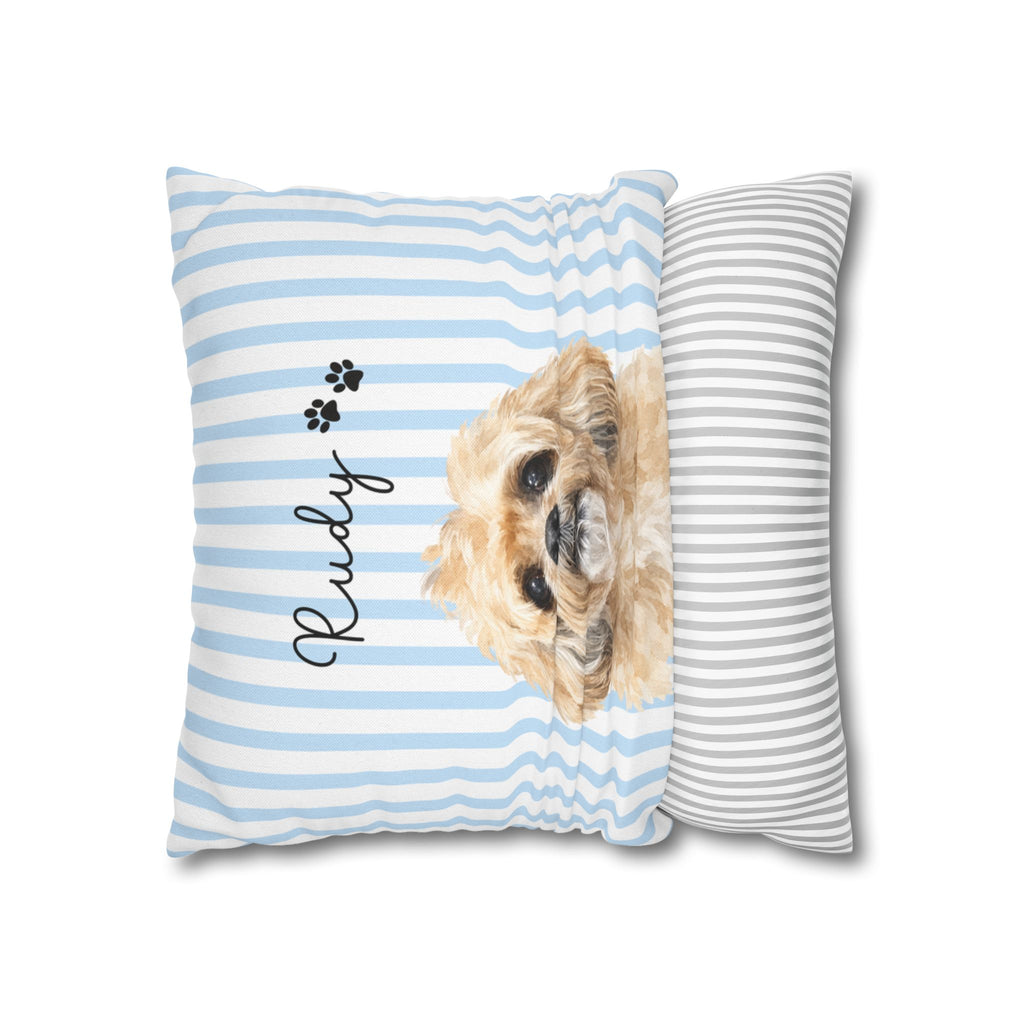 Spun Polyester Square Pillowcase