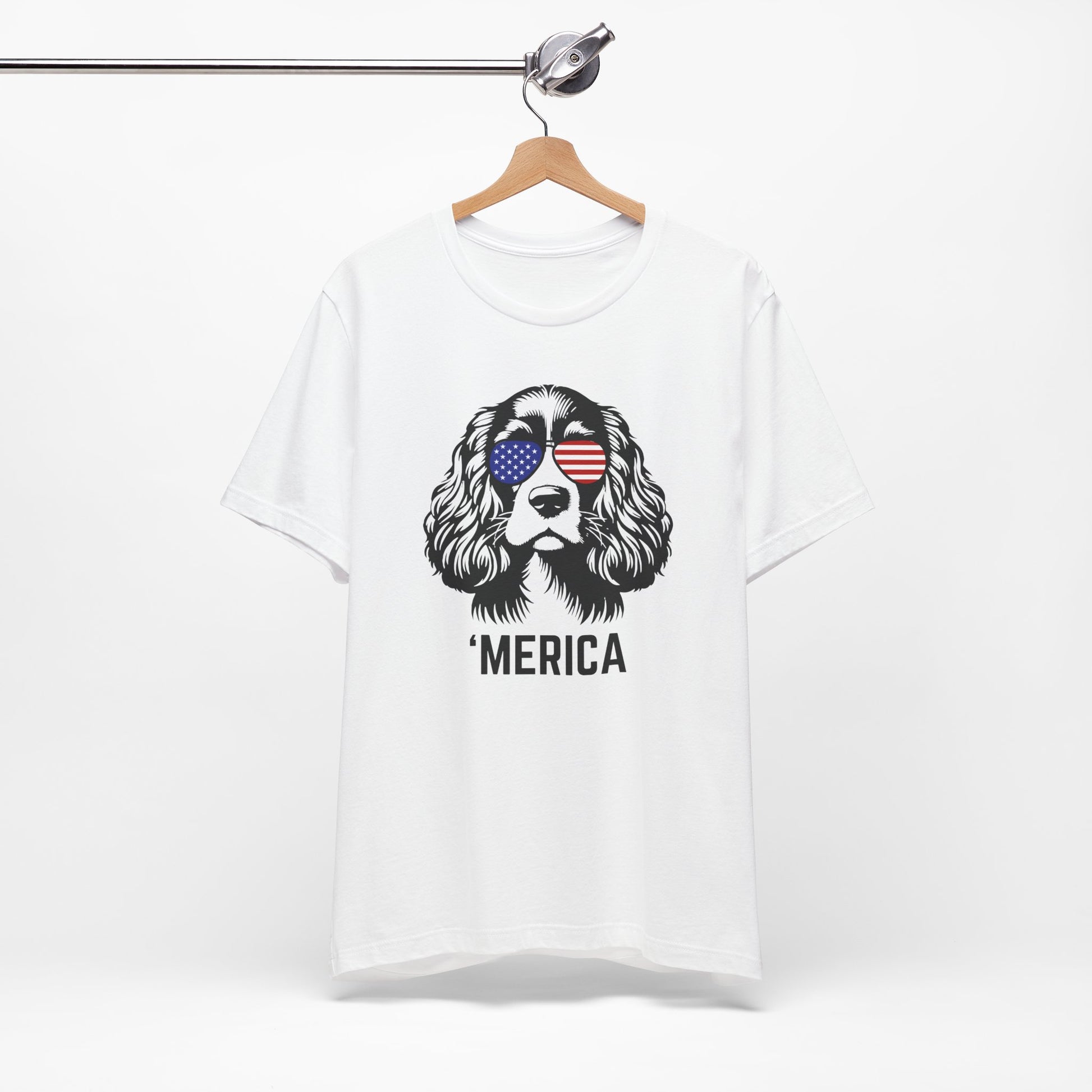 Patriotic Custom Dog Breed Tee